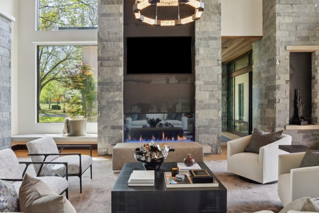 Luxury home exterior